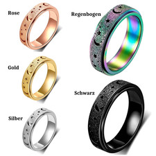 Edelstahl ring drehbar mit - edelstahl,