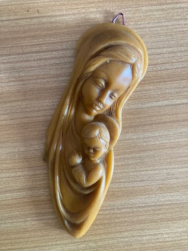 Wachsmodel maria mit kind - maria,