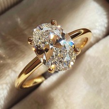 Kupfer Diamant Akzent Ring
