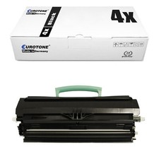 4x Toner f�r Lexmark Optra E 230 232 234 240 330 332 340 342 T TN N, BLACK