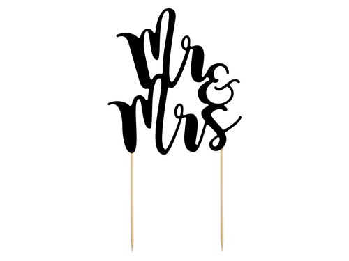 Cake topper 25cm mrs - cake,