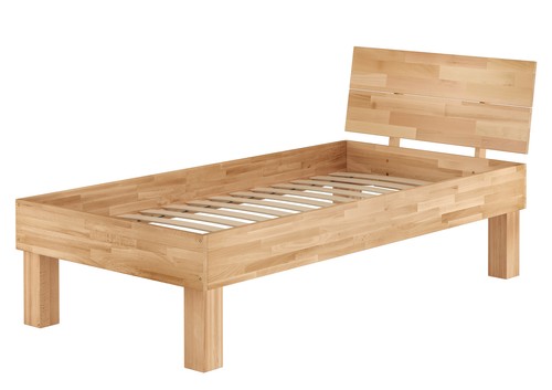 Massivholzbett extra stabil
