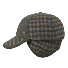 Bugatti Wooling Binary Earflap Basecap - Herren Schirmmütze Wolle Ohrenklappen