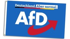 AFD Flagge 150x90 cm Alternative für Deutschland AfD Partei Fanartikel Fahne NEU