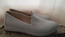 Walbusch Damen Sneaker Freizeitschuhe Slip On Halbschuhe Comfort Weiß Gr. 38