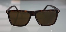 TOM FORD Fletcher FT0832 52J Herren Sonnenbrille dunkles Havana braun