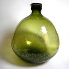 Vase Ballonvase Dunkelgrün