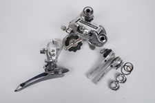 Shimano Dura Ace Schaltgruppe, Schaltwerk, Schalthebel, 2x6-fach, Rennrad (09)