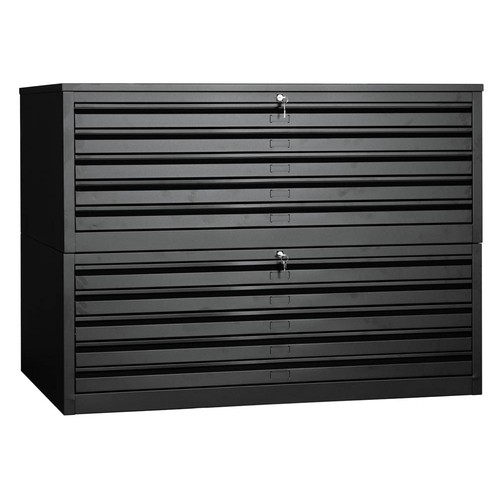 Gürkan planschrank schwarz - schwarz, 10