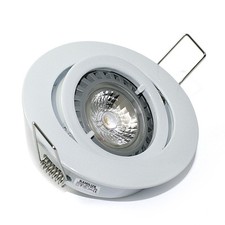 Einbaustrahler chrom, gold, edelstahl, weiss 12V & Niedervolt MR16 Fassung 