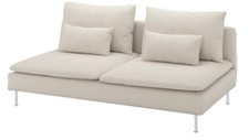 Neu IKEA SODERHAMN Bezug für 3-Sitzer Teil, gefräunt beige, 905.745.36