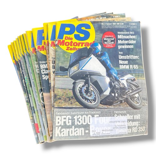 Zeitschrift die motorrad - ps,