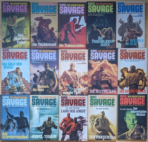Doc savage taschenbücher - doc,