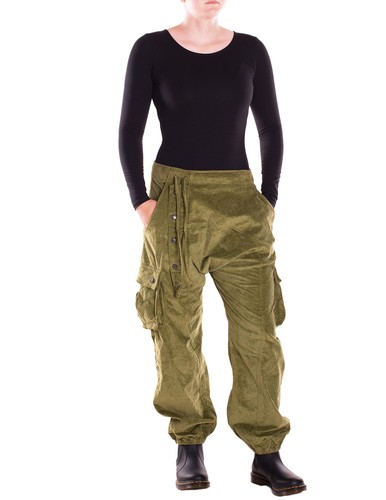 Vishes cordhose haremshose mit - vishes,