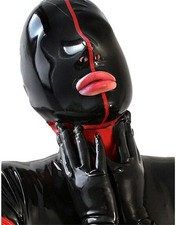 Latex Vollmaske Bondage Maske