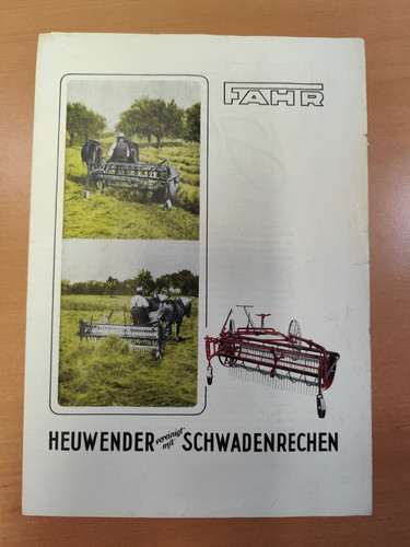 Fahr heuwender schwadenrechen - fahr,