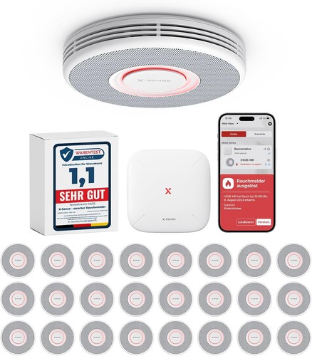 Rauchmelder wlan vernetzt mit - rauchmelder,