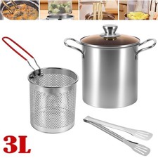 Spargeltopf mit Deckel Ø16cm