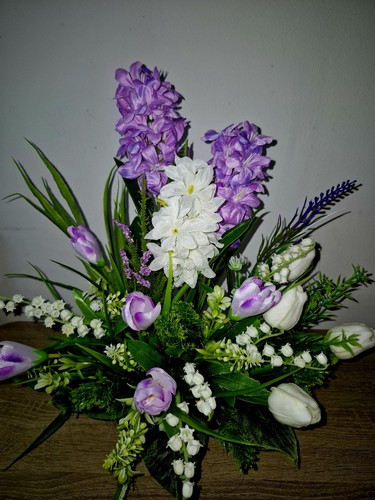 Blumengesteck kunstblumen - blumengesteck,