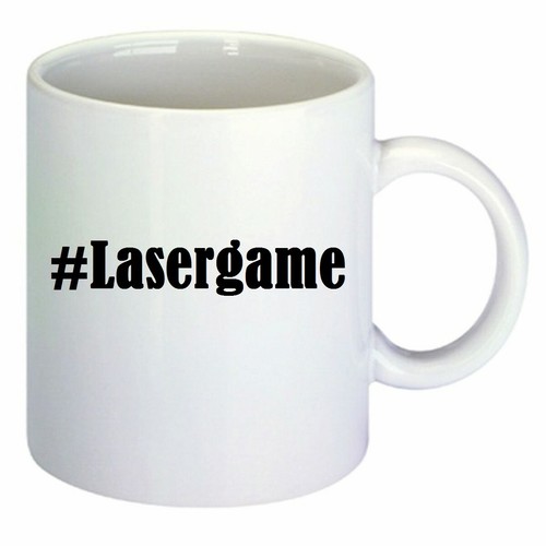Kaffeetasse lasergame hashtag - #lasergame,