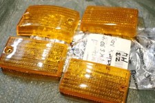 Blinker Glas SATZ Veralux (mit E-Nummer) NOS Vespa PK 50 80 125 S SS Freccia