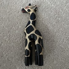 1 Giraffe aus Holz