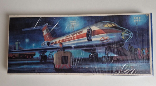 Tupolev 134 flugzeugmodell - tupolev,