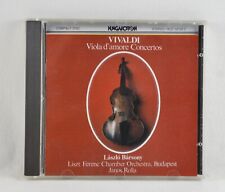 VIVALDI / BARSONY / ROLLA - Viola d'amore Concertos - CD Hungaroton HCD 12162-2