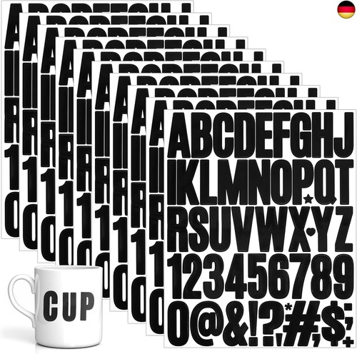 500 stück buchstaben nummer - stück,