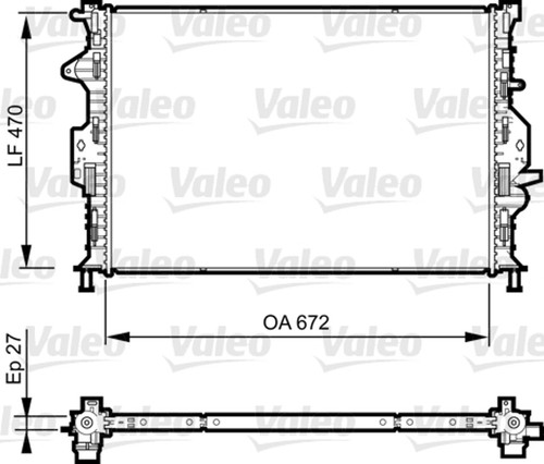 Valeo motorkühler - valeo,