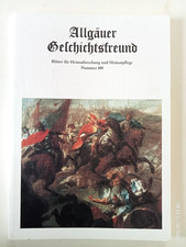 Allgäuer Geschichtsfreund Nummer 100 von 2000