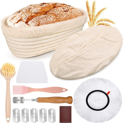 28cm oval gärkorb set - set, 700g