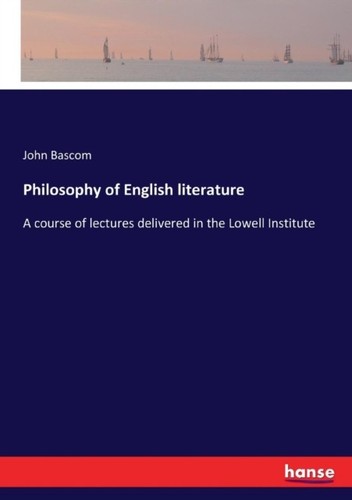 Bascom philosophy of english - bascom,