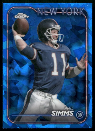 Phil simms 2024 topps chrome - simms,