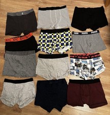 12x Boxershorts für Jungen Gr. 158/164 , verschiedene Marken / Konvolut