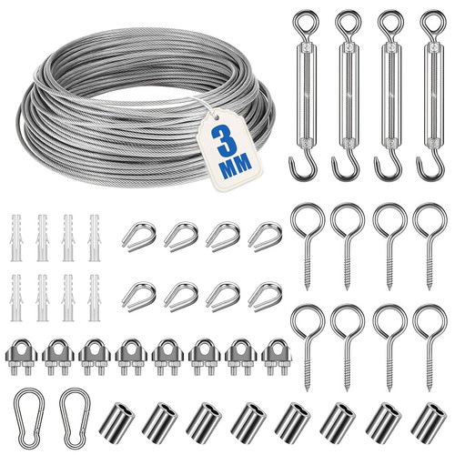 Drahtseil set teile mm - teile, 3