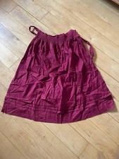 weinrote Dindl-Schürze "neu"