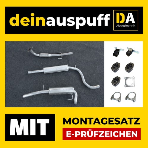 Auspuffanlage für seat arosa - auspuffanlage,
