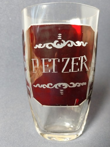 Antikes badeglas taschenglas - antikes,