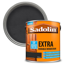 Sadolin extra robuste Holzlasur - Ebenholz - 2,5 l