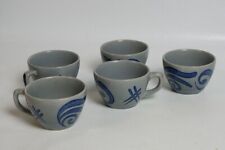 #10317 - 5  Lufthansa Bordgeschirr Tassen - Schönwald Keramik - Brotzeit