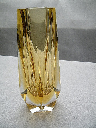 Murano blockvase sommerso - blockvase,