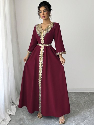 Elegantes damen kleid mit - elegantes,