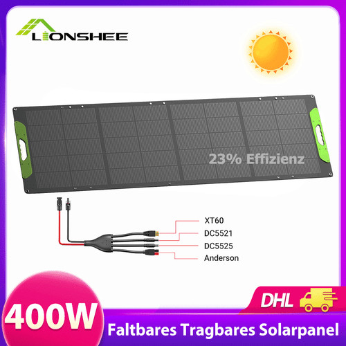 400w faltbar solarpanel - 400w,