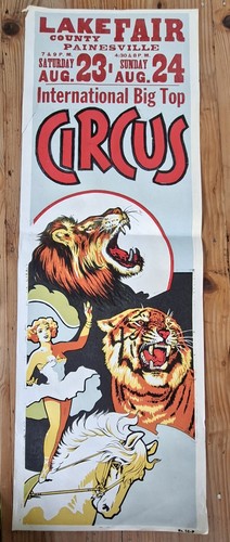 Altes poster zirkus - altes,