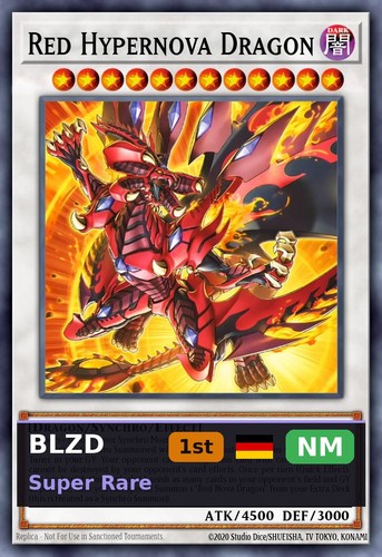 Roter hypernova drache - roter, hypernova-drache