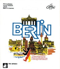 Auto-Aufkleber rund - Berlin