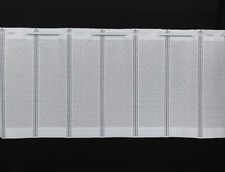 Scheibengardine Bistrogardinen Meterware nach Maß "Schlicht" 30/50/60/90/120