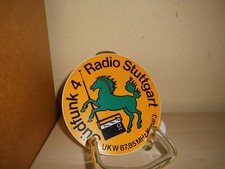 Alter Aufkleber Radio