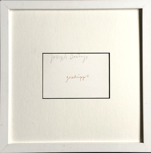 Joseph beuys geschuppt - joseph,